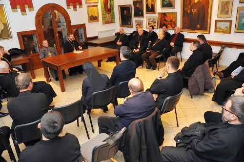 Глава та єпископи УГКЦ провели зустріч із душпастирями УГКЦ в Італії.(ФОТО)